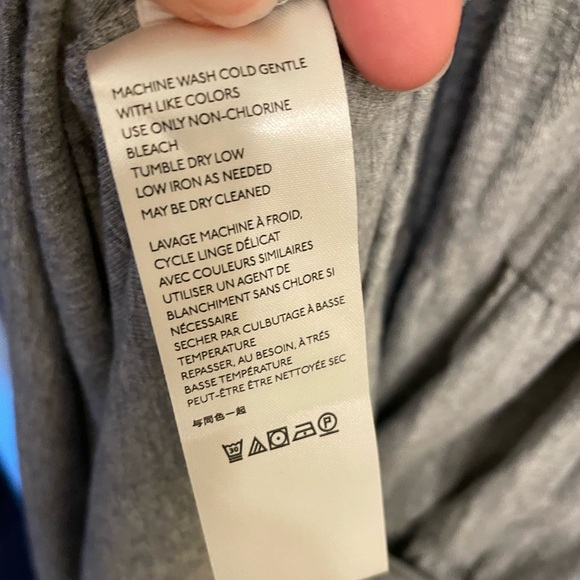 Anthropologie Maeve Gillian Tiered Maxi Dress gray size medium - Picture 3 of 6